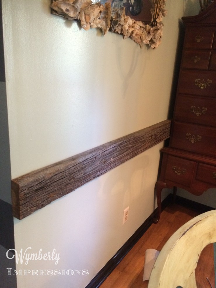 How to: Dockwood Chair Rail by Wymberly Impressions