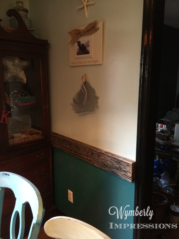 How to: Dockwood Chair Rail by Wymberly Impressions