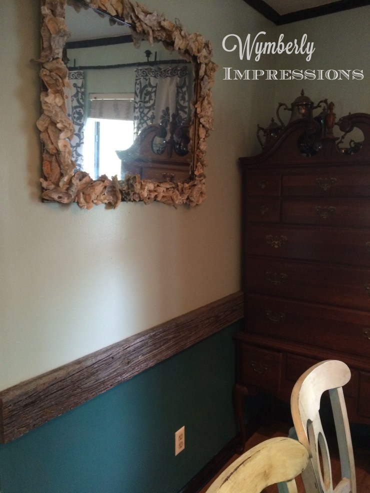 How to: Dockwood Chair Rail by Wymberly Impressions