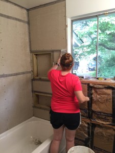 Our Mix-The-Old-In-With-The-New Guest Bathroom - The Homestead Kings
